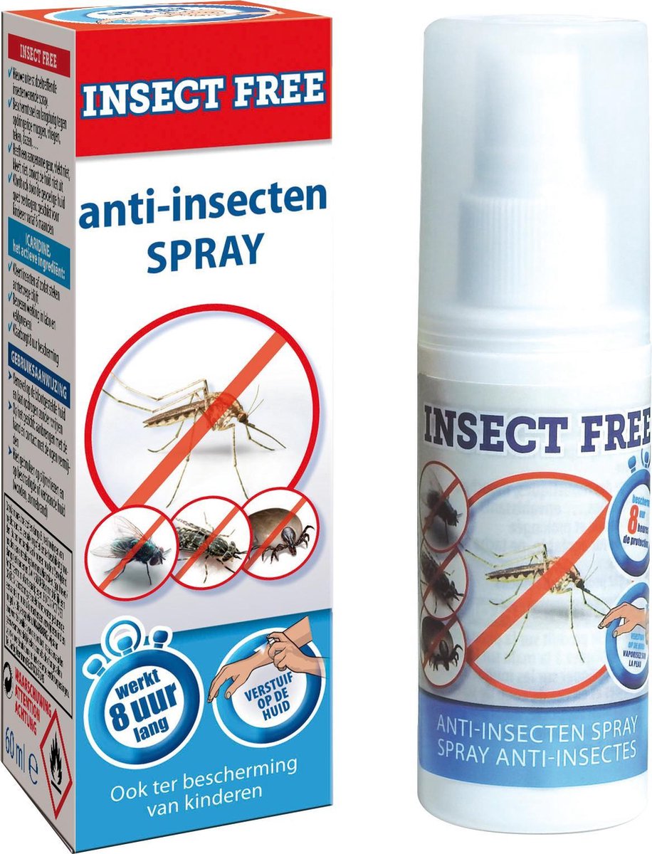 BSI Anti-Insecten Spray - Werkt 8 Uur - Tegen Vliegen Teken Dazen Muggen -  Voor... | bol.com
