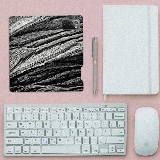 Étui Smartphone Samsung Galaxy Note20 Étui Portefeuille Écorce d'arbre