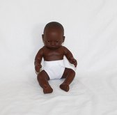 The Doll Factory Babypoppen Afrikaans Meisje 24 cm