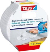 Tesa Fiberglass tape -  Wit - 25m x 50mm - 1 Rol