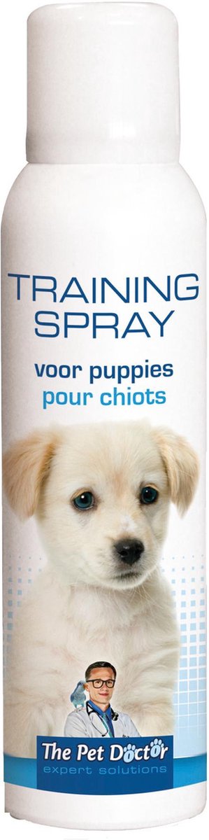 The Pet Doctor Puppy Training Spray Voor Puppies Plantaardige Munt Geur - 1  Spray | bol.com