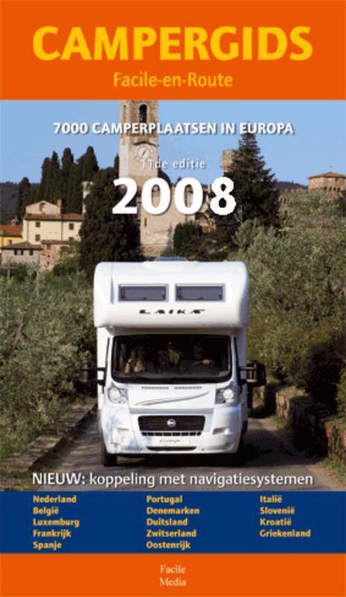 Cover van het boek 'CamperStop Europe'