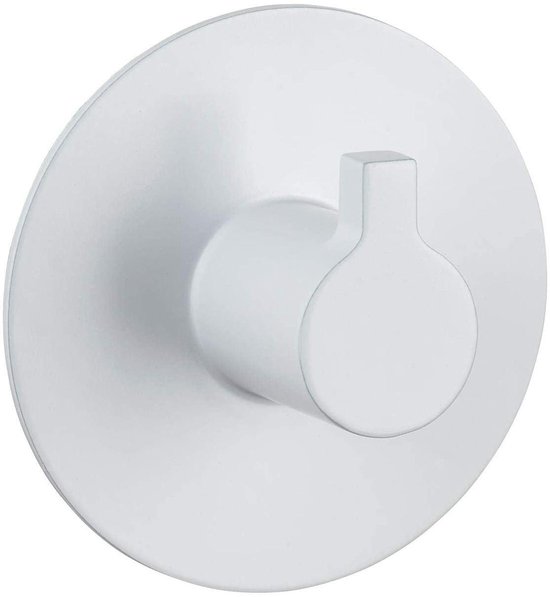 Wenko Wandhaak Rina 6 Cm Staal Wit