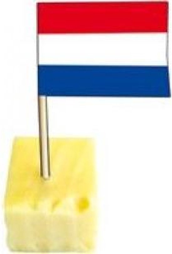 Cocktailprikkers met Zweedse vlag, Zweden Kaasprikkers, 50 stuks kopen bij