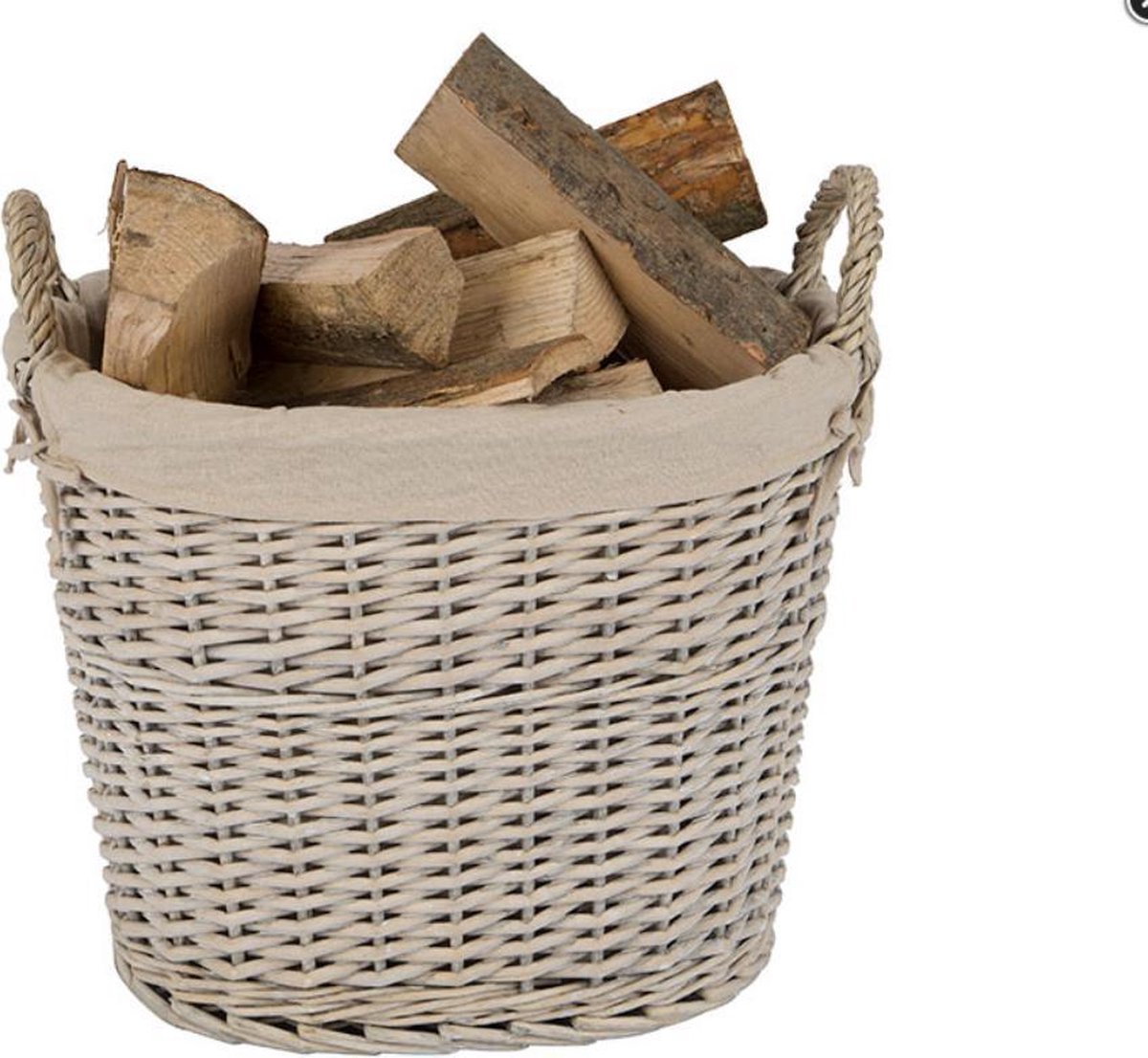 Houtblokkenmand / Panier pour bois  51.5x50.5xH38cm — cadeau in Wonen & Interieur - foto 2