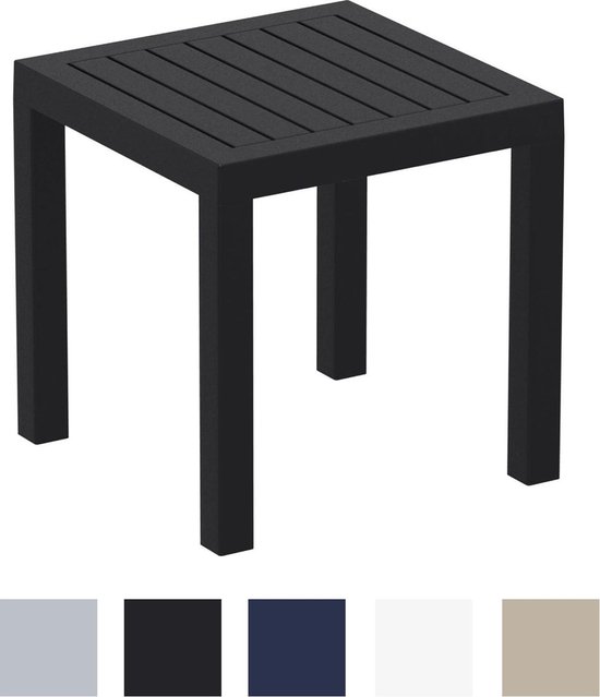 CLP Ocean - Bijzettafel - Kunststof, Kleur:wit CLP Ocean - Bijzettafel - Kunststof, Kleur:wit