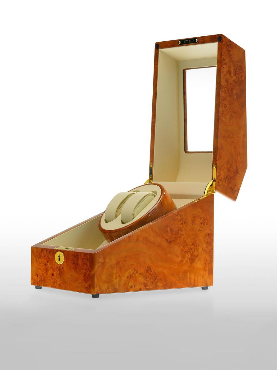 Opwindbox Voor Mechanische Horloges HarBin-Star Automatische Horlogeopwinder Box Voor 4 Of 6 Horloges - Bewaar Je Automatische Horloges Perfect Opgewonden WOLF Watch