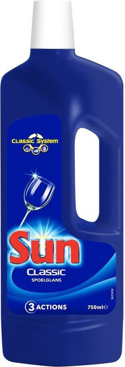 Sun zout vaatwasser vaatwaszout 4x 1kg + Sun glansspoelmiddel 2x 750ml — afbeelding 3