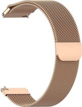 Milanees Bandje - Garmin Vivoactive 3 - Garmin Forerunner 245 / 645 - Rose Gold