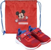 Disney - Mickey Mouse - Schoenen met Sakki Bag - Rood