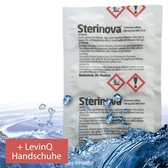 Water Roeitrainer Sterinova Tabletten Puritabs Extra Geconcentreerd + LevinQ® Handschoenen