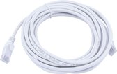 5 meter premium UTP kabel - Tot 1000 Mbps - Wit - Incl. RJ45 stekkers - Hoge kwaliteit