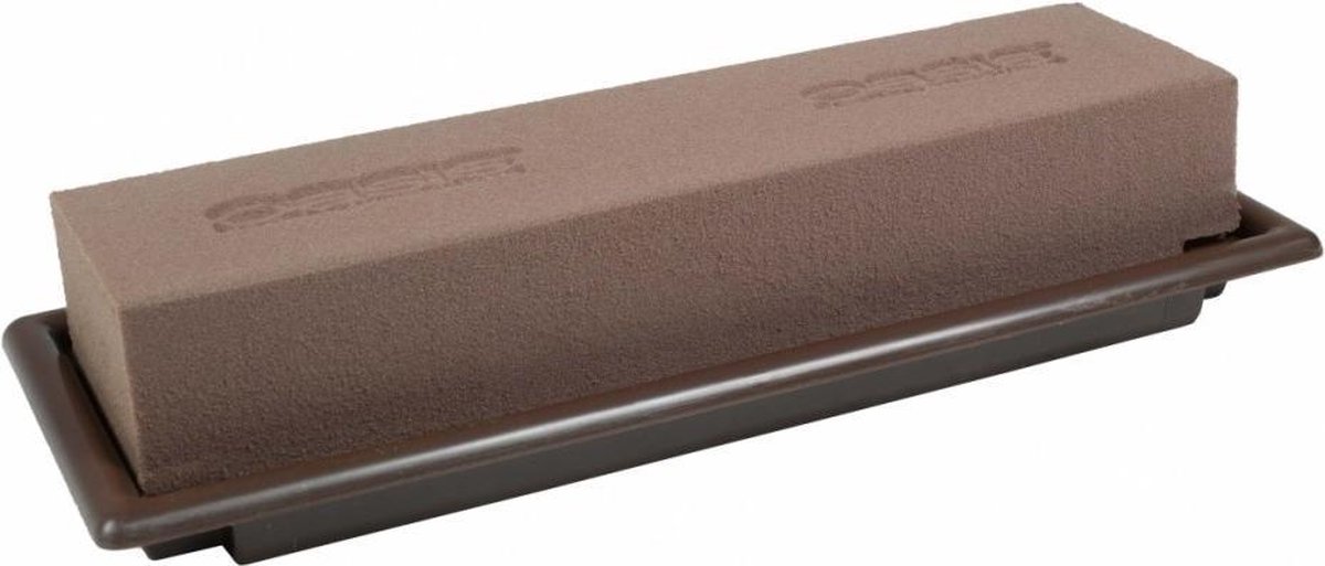 Oasis Bio table deco medi, 25x9x5cm, Biologisch afbreekbaar, 4 stuks