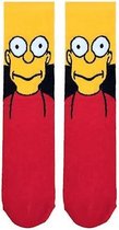 Fun sokken 'Bart Simpson' rood/geel (91033)