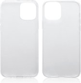 Apple iPhone 12 - iPhone 12 Pro hoesje - Transparante gel case - Volledig doorzichtig - GSM Hoesje - Telefoonhoesje Geschikt Voor Apple iPhone 12 - iPhone 12 Pro