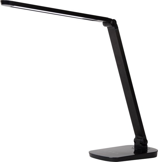 Lucide VARIO LED - Lampe de bureau - LED Dim. - 1x8W 6000K - Noir