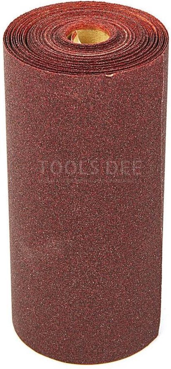 Silverline 5 Meter Aluminiumoxide Schuurpapier Rol - K80