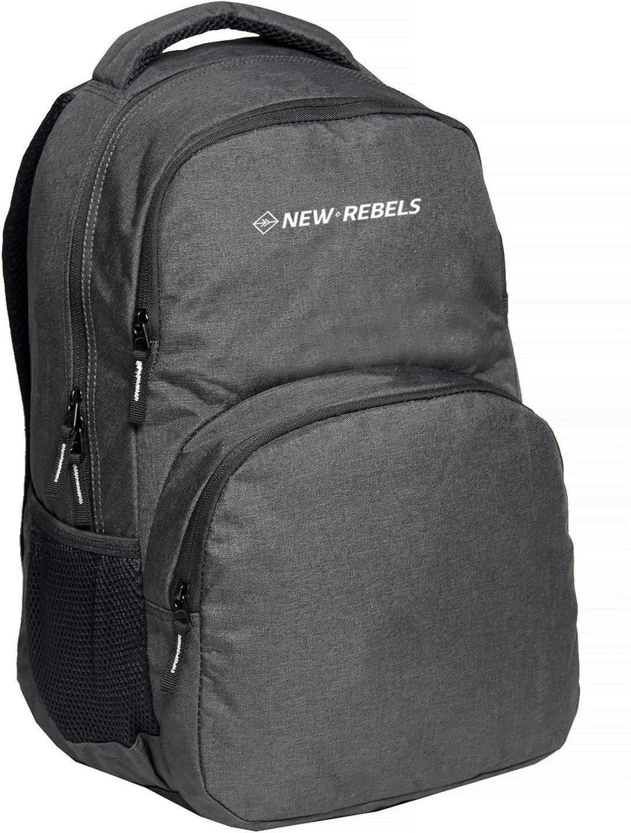 New Rebels® BTS 2 - Rugtas - Zwart - 151413121087 - 31x19x46cm - Rugzak ...