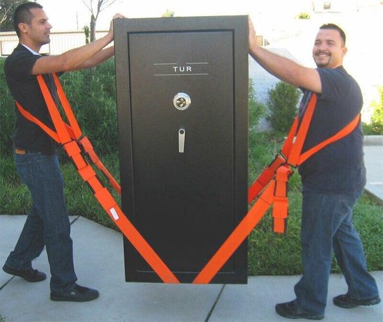 SafeCore Umzugsgurte für 2 Personen bis 500 kg - 4 m Spannweite