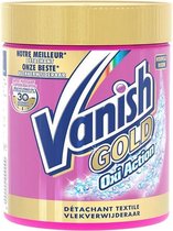 VANISH GOLD Oxi Action Vlekverwijderaar in 30 Seconden - Voor Witte & Gekleurde Was - 470g