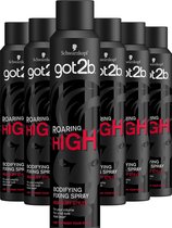 Got2b Roaring High Bodyfying Haarlak 6x 200 ml  - Voordeelverpakking