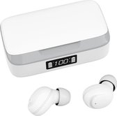 Mobstore EarBuds - Draadloze Oordopjes - Bluetooth oordopjes - Oordopjes draadloos - Draadloos - Bluetooth Oortjes - oordopjes - Sport oortjes -  - Geschikt voor alle smartphones -