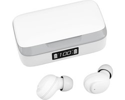 Mobstore EarBuds - Draadloze Oordopjes - Bluetooth oordopjes - Oordopjes draadloos - Draadloos - Bluetooth Oortjes - oordopjes - Sport oortjes - Earpods - Geschikt voor alle smartphones - Buds - EarBuds Wireless