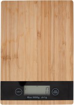 Point-Virgule Digitale Keukenweegschaal - Bamboe - tot max 5 kg