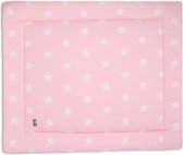 Baby's Only Gebreid boxkleed Star - Parklegger - Speelkleed - Baby Roze/Wit - 85x100 cm - Extra dik - Boxmatras - Tweezijdig te gebruiken