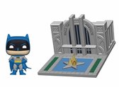 Pop Town Hall of Justice with Batman Vinyl Figure