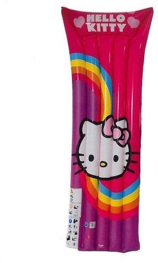 Luchtbed Hello Kitty Junior 185 Cm Paars/roze | bol.com