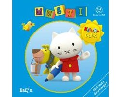 Omslag van Ballon Kleurboek Musti Junior 20 X 20 Cm Papier Blauw