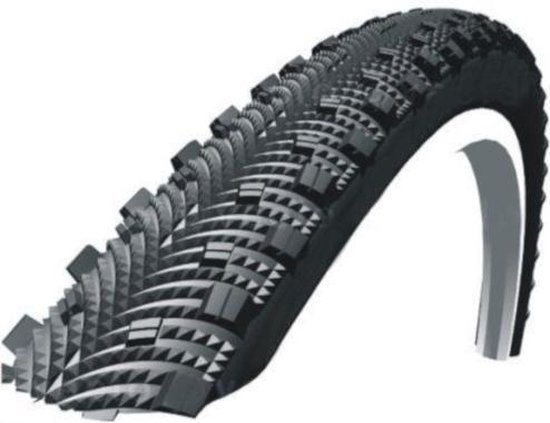 Delitire Buitenband Semi Slick 22 X 1.75 X 2 (47-456) Zwart | bol.com