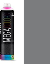MTN Mega Grijze Spuitverf – 600ml hoge druk & glossy afwerking