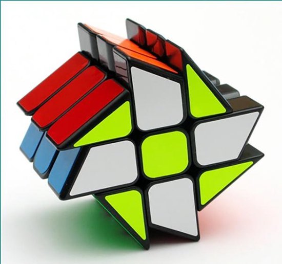 Afbeelding van het spel Fisher cube  - QiYi Cube - puzzel kubus 3x3 speelgoed ( 6x6cm)