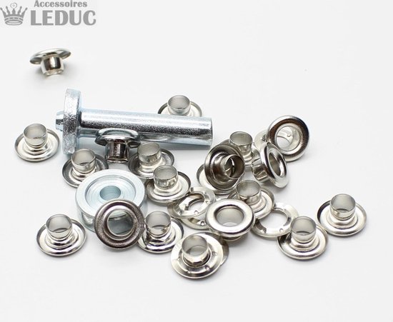 QUARKZMAN 25 stuks 12 mm binnendiameter dubbele draad-veerbandklem