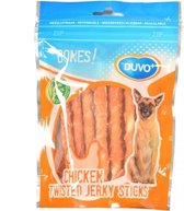 Duvo+ Twisted chicken jerky sticks ~12st - 12,5cm - 110g