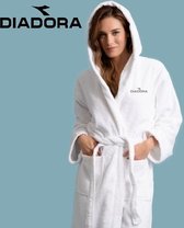 Diadora Dames Microfiber Badjas - Wit - M/L