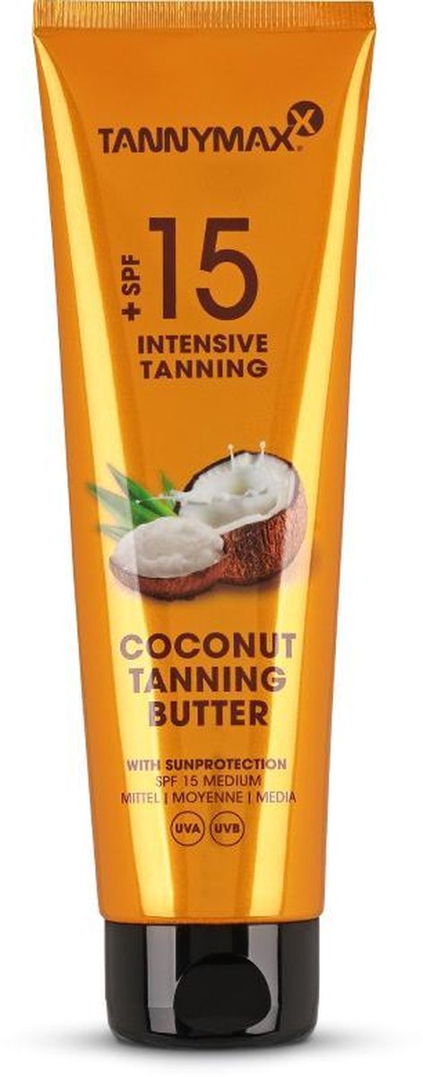 TANNYMAXX COCONUT BUTTER Tanning Lotion SPF 15, 150ml