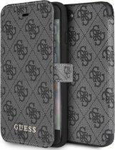 iPhone SE (2020)/8/7/6s/6 Bookcase hoesje - Guess - Grijs - Kunstleer