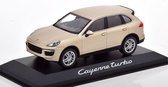 Porsche Cayenne Turbo (Beige) 1/43 Minichamps - Modelauto - Schaalmodel - Miniatuurauto - Model auto  - Miniatuurauto - Miniatuur autos
