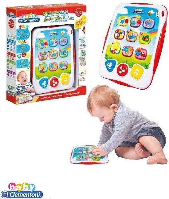 Clementoni - Sprekend educatief Speelgoed - Mijn eerste Tablet - 12-36  maanden -... | bol.com