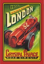 Wandbord - Grand Prix Of London 1939 Crystal Palace