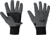 Jack Wolfskin Stormlock Knit Glove Unisex Handschoenen - Phantom - Maat S