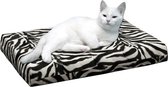 HD Kattenbed zebraprint 45x55cm kattenmand
