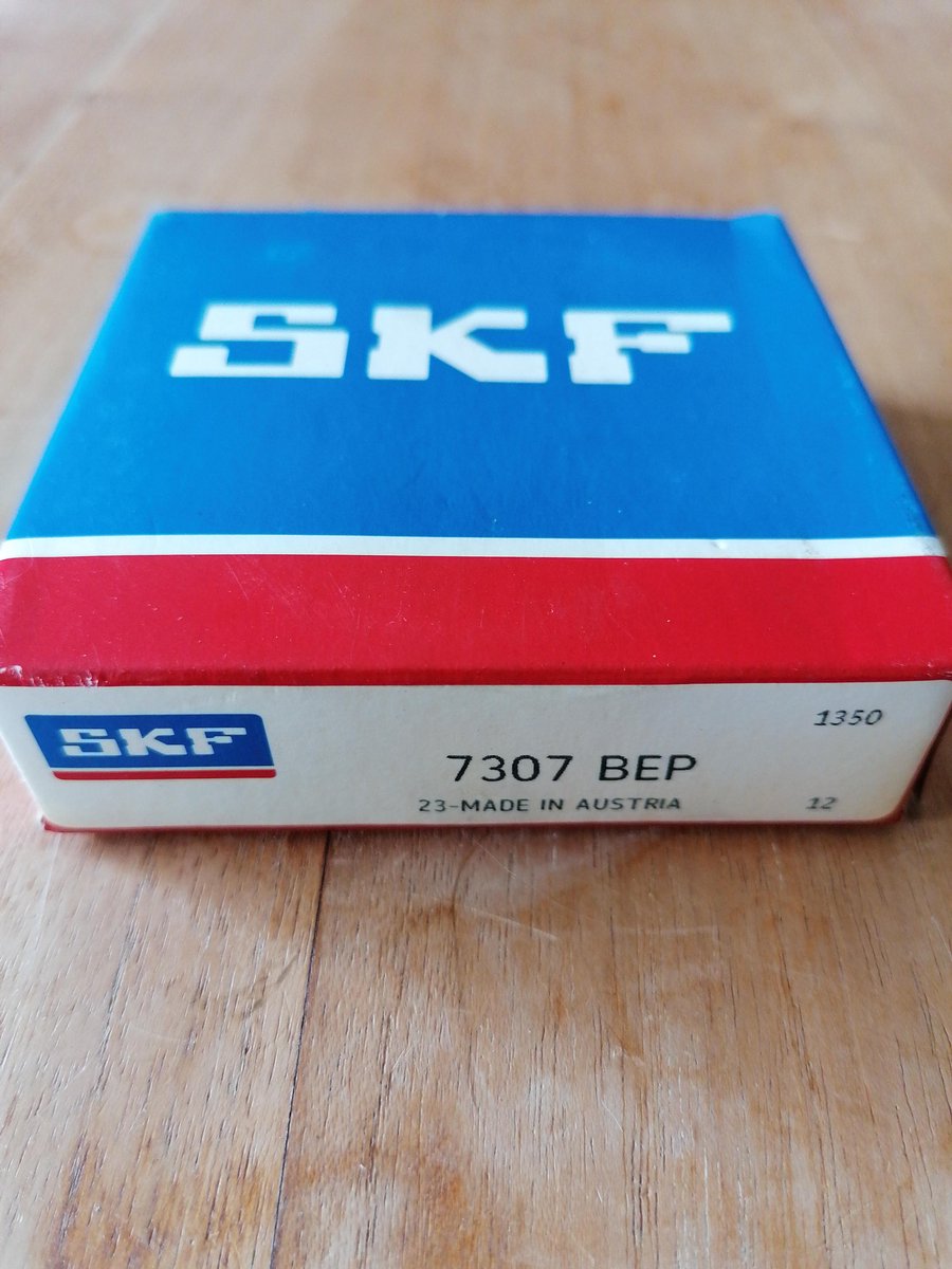 SKF Hoekcontactkogellager 7307 BEP As diameter: 35 mm Buiten diameter: 80 mm Dikte: 21 mm