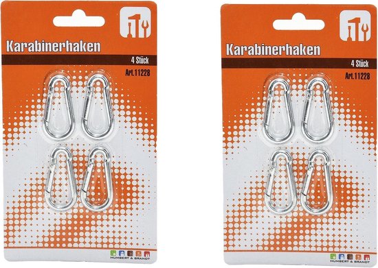 12 Kleurrijke Karabijnhaken – 6 Sterren En 6 Harten, Aluminium, Voor Sleutels, Tassen, Wandelen En Kamperen
