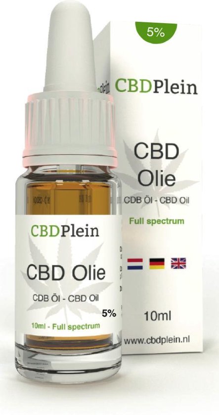CBDPlein Olie 5 10ml Full Spectrum met Olijfolie (Cibdol) | bol.com