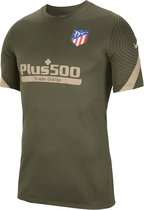 Nike Strike trainingstop  Sportshirt - Maat XL  - Mannen - beige/army groen