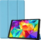 Hoes Geschikt voor Samsung Galaxy Tab A 10.1 2019 Hoes Luxe Hoesje Book Case - Hoesje Geschikt voor Samsung Tab A 10.1 2019 Hoes Cover - Lichtblauw .